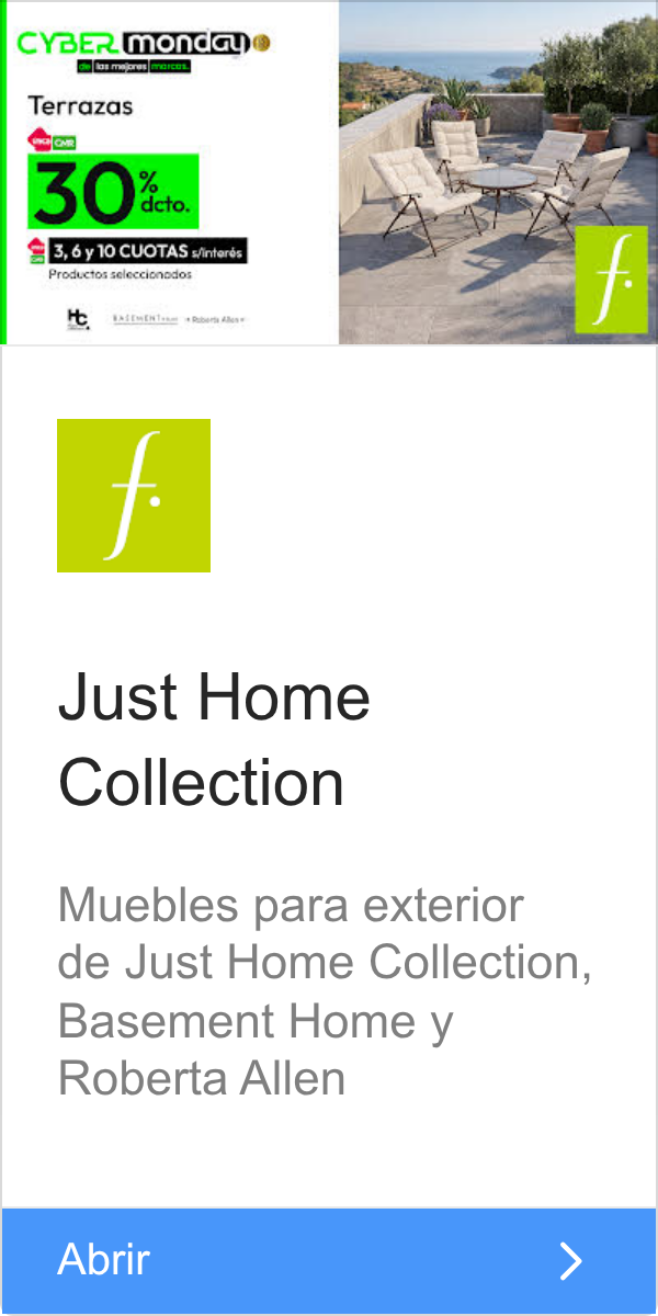 Falabella: CYBER monda® | al los mejores E | Terrazas | COME | 30kắto. | Productos seleccio