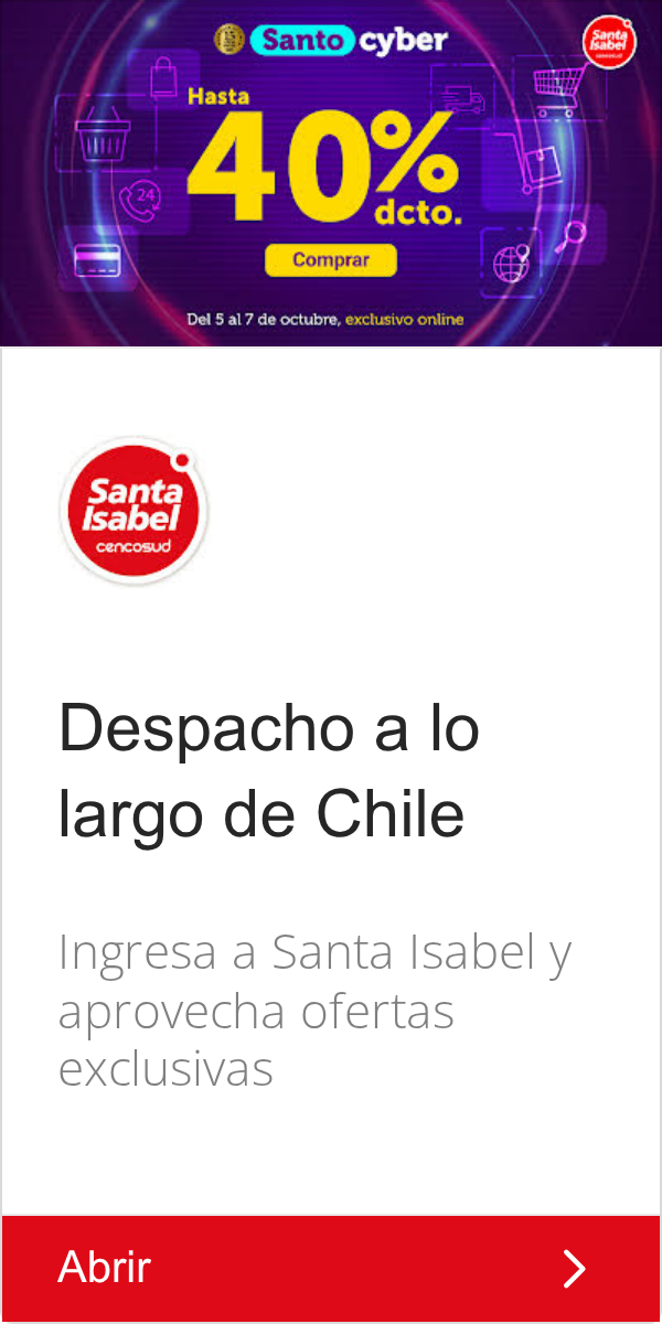 Paris: Santo | cyber | santa | sabel | 40% | Comprar | Del 5 al 7 de octubre, exclusivo