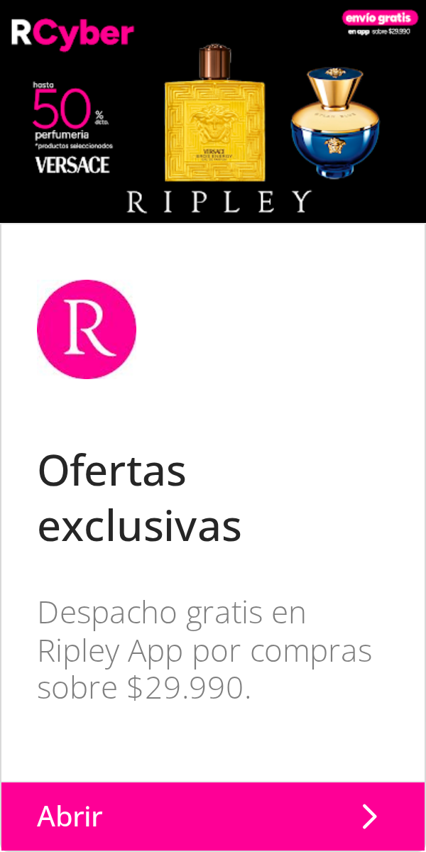 Ripley: RCyber | envío gratis | en app sobre f29990 | 50 | perfumeria | *productos selec