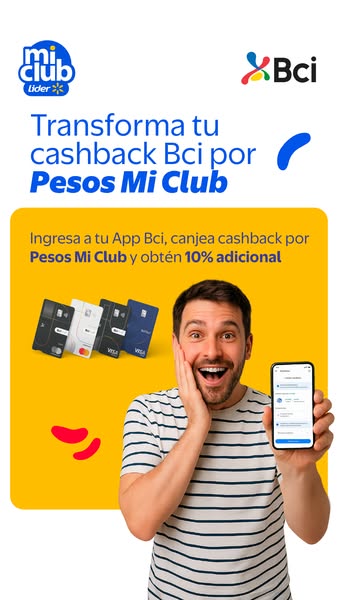 Lider: ¡Haz que rinda! 💳 Usa tu tarjeta Lider Bci, recibe 6% de devolución en Pesos Mi